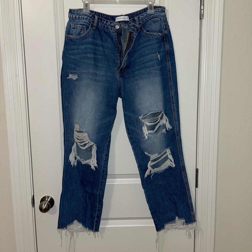 Flying Monkey Ultra High Rise Straight Jean